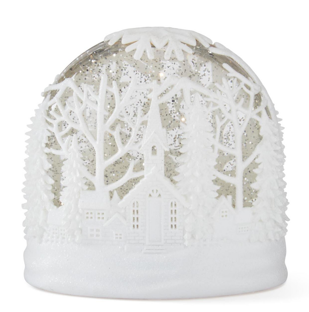 Water Spinning Snowglobe