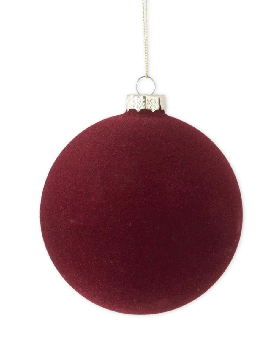 Velvet Burgundy Ornament