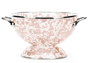 Taupe Swirl Medium Colander