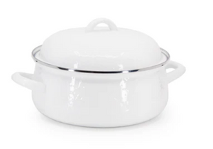 Solid Dutch Oven, White