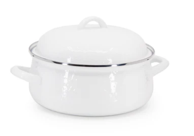 Solid Dutch Oven, White