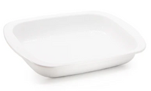 Load image into Gallery viewer, White Solid Baking Pan
