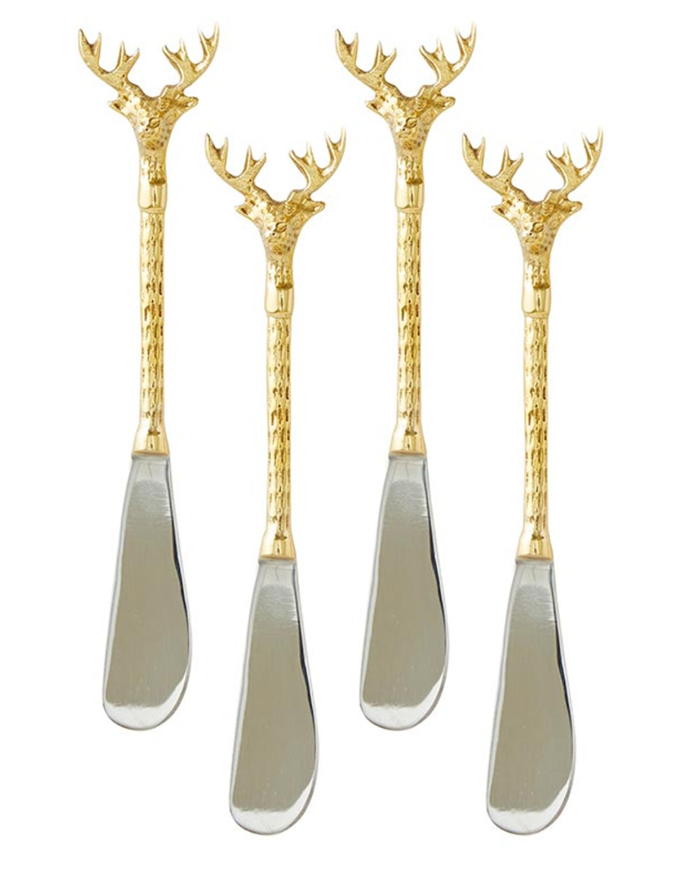 Stag Charcuterie Spreaders - Set of 4