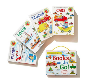 Richard Scarry's Books on the Go: 4 Board Books