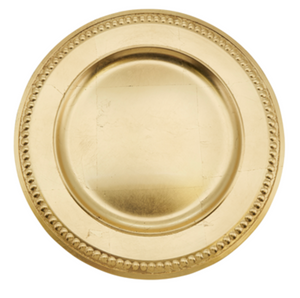 Dots Design Charger Plate