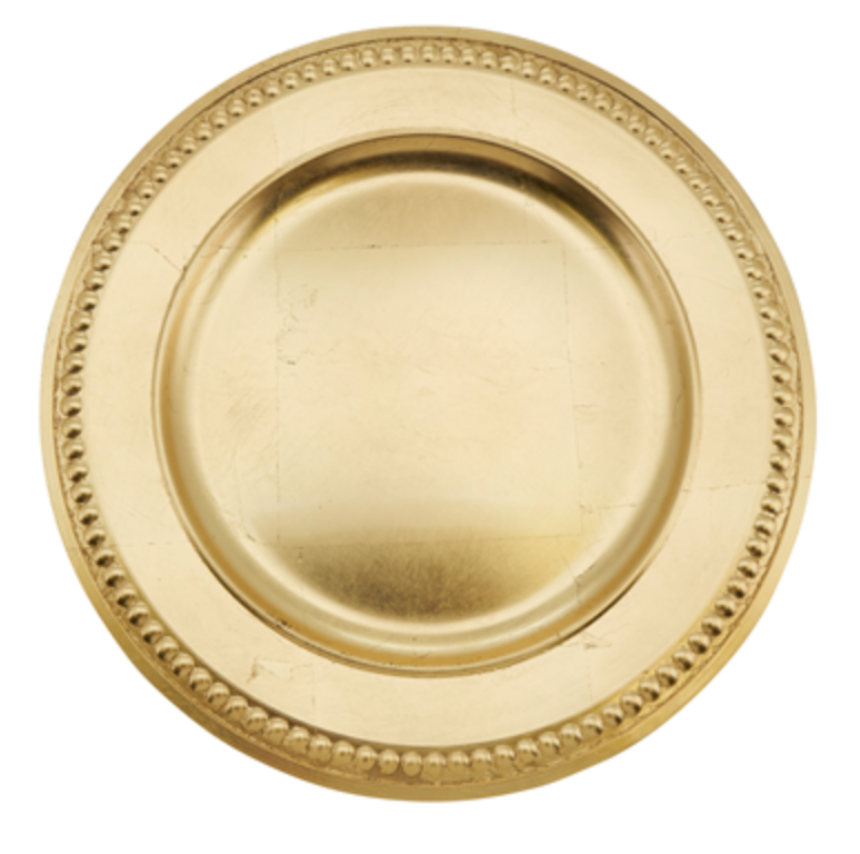 Dots Design Charger Plate