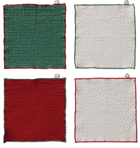 Waffle Weave Dish Cloths Set