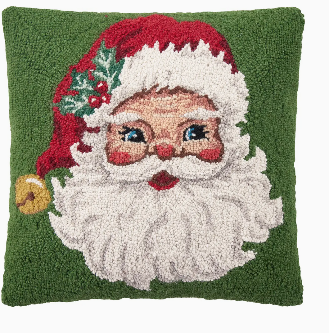 Red Hat Santa Hook Pillow