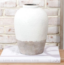 Load image into Gallery viewer, French White Vase
