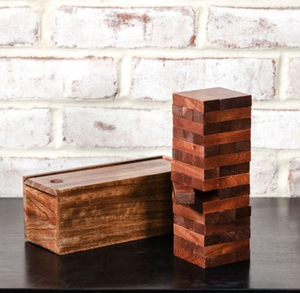 Mango Wood Jenga Game