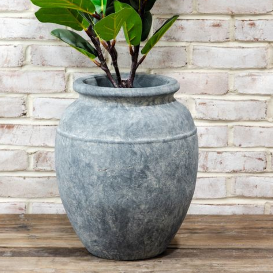 Charcoal Clay Pot