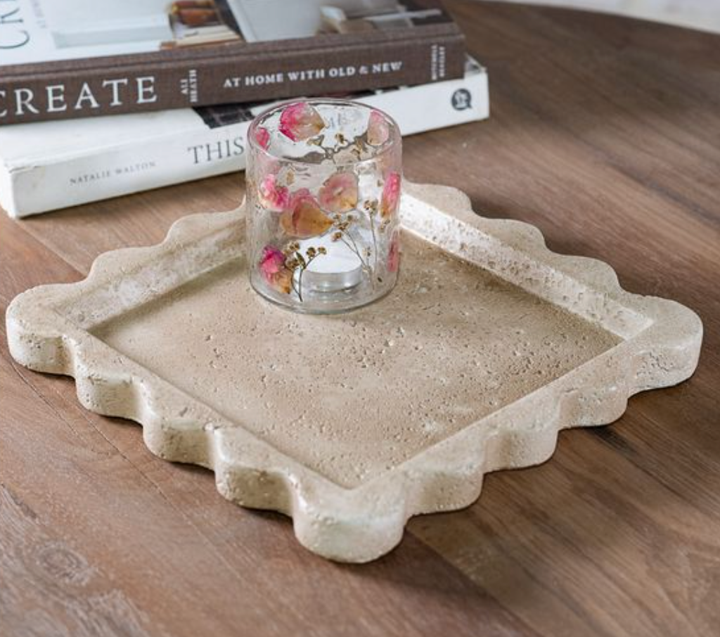 Scalloped Tray