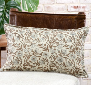 Floral Pattern Pillow