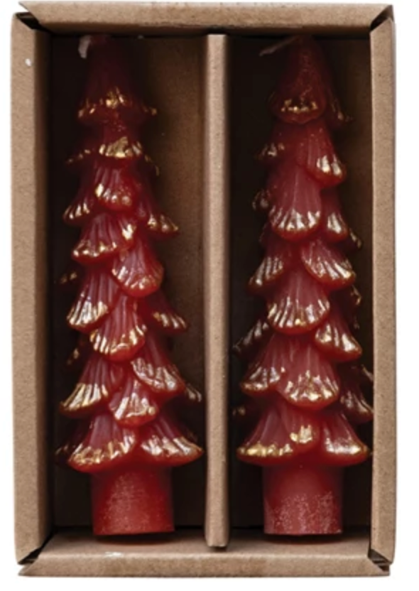 Tree Shaped Taper Candles