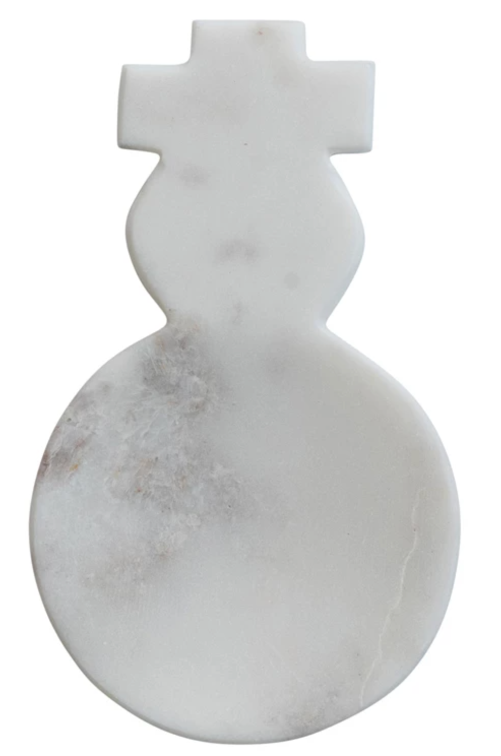 Marble Snowman Spoon Rest