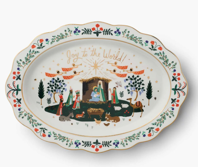 Rifle Paper Large Porcelain Serving Platter