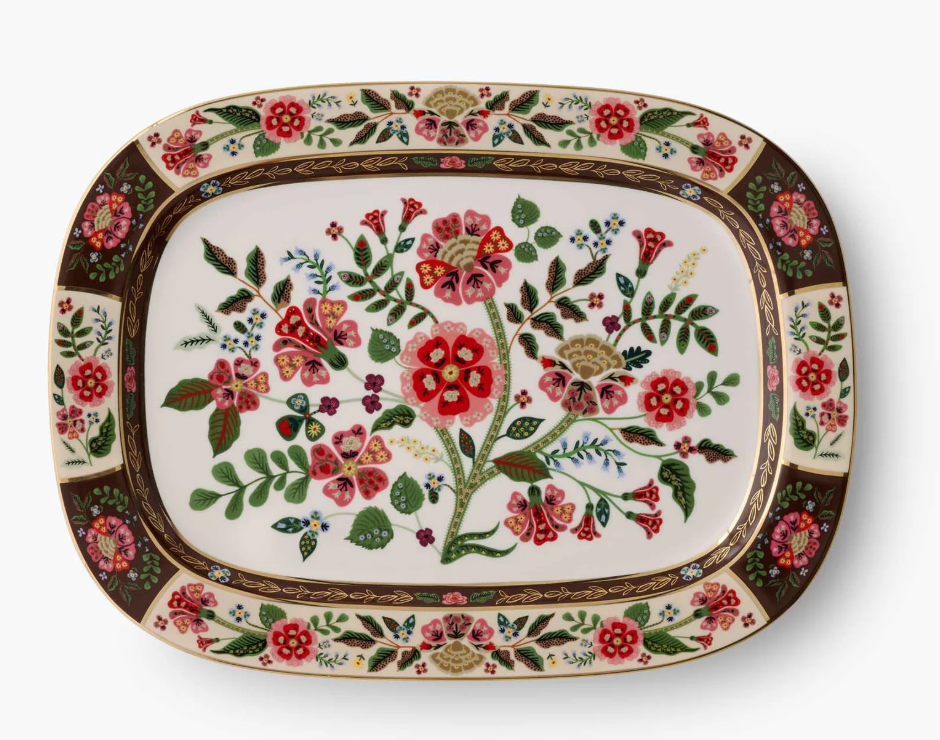 Large Porcelain Serving Platter