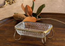 Load image into Gallery viewer, Antique Gold Soap Dish
