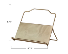 Load image into Gallery viewer, Metal Standing/Foldable Book Holder
