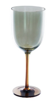 Load image into Gallery viewer, Stemmed Wine Glass, Iridescent Finish
