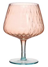 Load image into Gallery viewer, Two-Tone Stemmed Fluted Wine Glass

