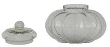 Load image into Gallery viewer, Ribbed Glass Jar with Lid
