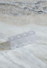 Load image into Gallery viewer, Fluted Glass Candleholders
