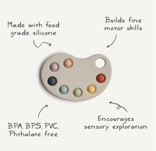 Load image into Gallery viewer, Paint Palette Press Toy-Mushie
