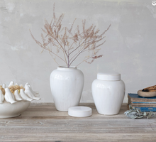 Load image into Gallery viewer, Stoneware Ginger Jar
