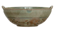 Load image into Gallery viewer, Aqua Stoneware Berry Bowl
