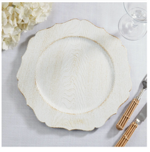 Load image into Gallery viewer, Scalloped Decorative Round Charger Plates
