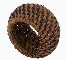 Load image into Gallery viewer, Woven Rattan Napkin Ring
