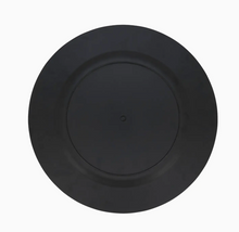 Load image into Gallery viewer, Sleek Faux Wood Charger Plate
