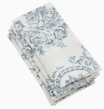 Load image into Gallery viewer, Toile Floral Napkin
