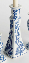 Load image into Gallery viewer, Dynasty Taper Holder- Blue + White
