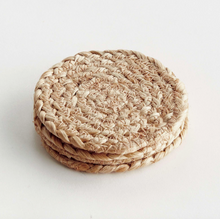 Load image into Gallery viewer, Jute Coasters Set
