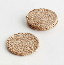 Load image into Gallery viewer, Jute Coasters Set
