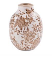 Load image into Gallery viewer, Amber Floral Vase
