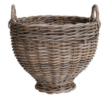 Load image into Gallery viewer, Rattan Footed Basket
