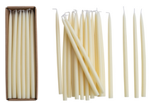 Load image into Gallery viewer, Unscented Thin Taper Candles in Box

