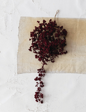 Load image into Gallery viewer, Burgundy Flocked Ball Garland
