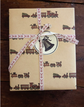 Load image into Gallery viewer, 'Toy Trains' Wrapping Paper Roll

