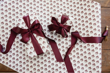 Load image into Gallery viewer, 'Cranberry Topiary' Wrapping Paper Roll
