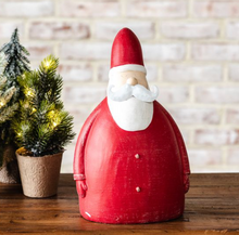 Load image into Gallery viewer, Cement Santa Claus

