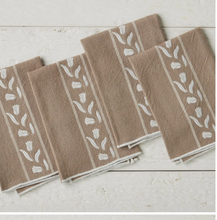 Load image into Gallery viewer, Dinner Napkins, White Tulip, Set of 4
