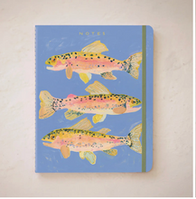 Load image into Gallery viewer, Three Fish Seedlings Sewn Trio Notebook Set

