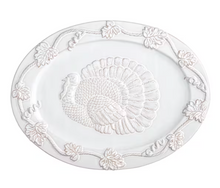 Load image into Gallery viewer, White Turkey Platter
