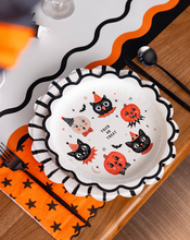 Load image into Gallery viewer, Trick or Treat Paper Plates

