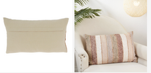 Load image into Gallery viewer, Lumbar Striped Pillow
