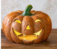 Load image into Gallery viewer, Weathered Jack O Lantern
